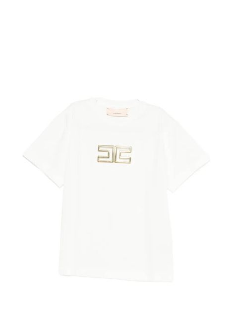 T-shirt con logo ELISABETTA FRANCHI KIDS | EFTS261.0.JE0060115